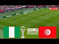 Tunisia Vs Nigeria African Nations Championship 2025 Full Match Simulation PES 
