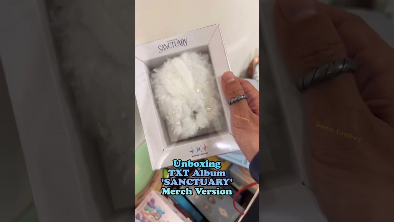 Unboxing TXT - 'SANCTUARY' Album Merch Version
