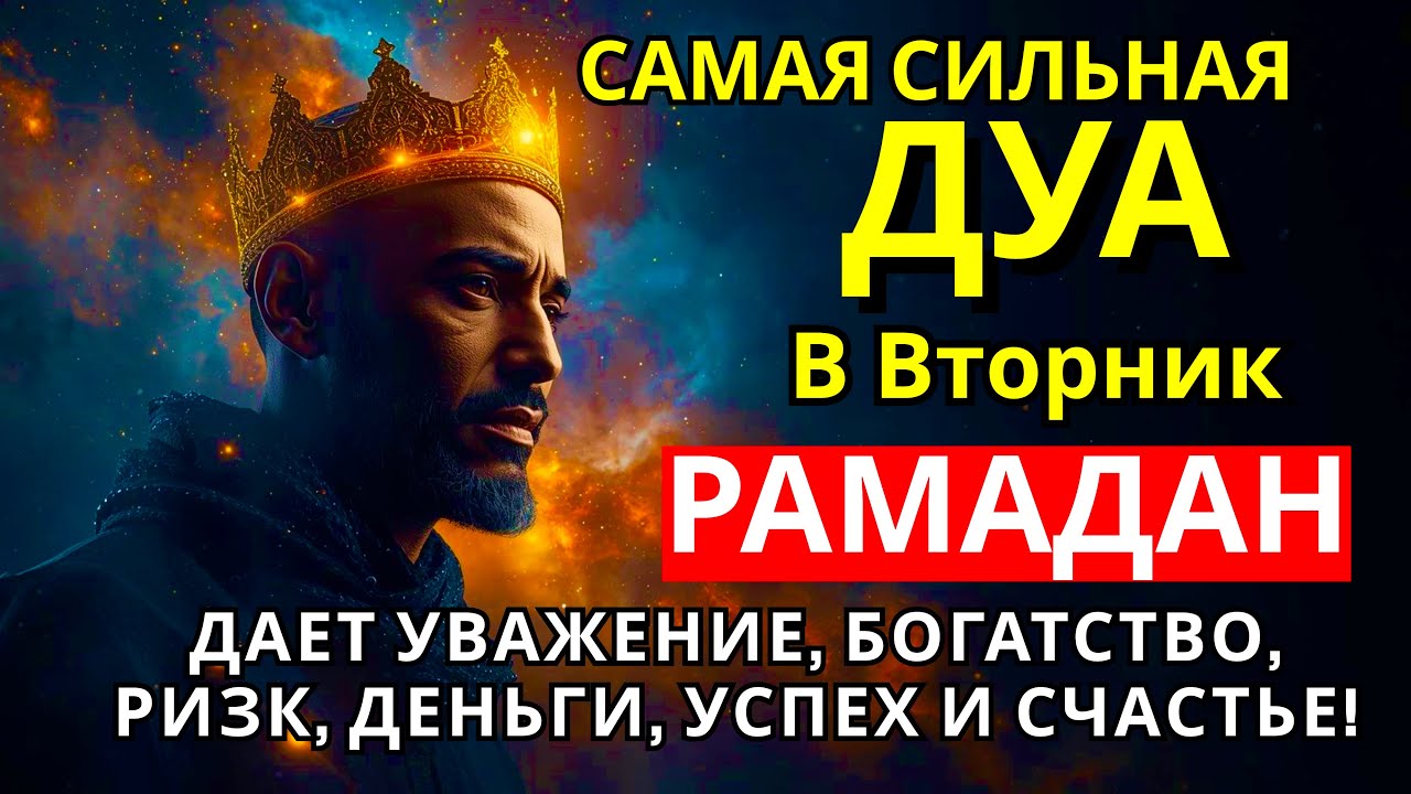 ✅🌟🔑 САМАЯ СИЛЬНАЯ Дуа во вторник Рамадан Все желания сбываются! #дуа 🤲👆💕