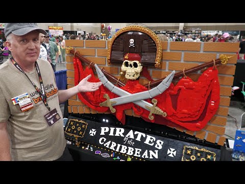 Motorized LEGO Pirates of the Caribbean Talking Skeleton