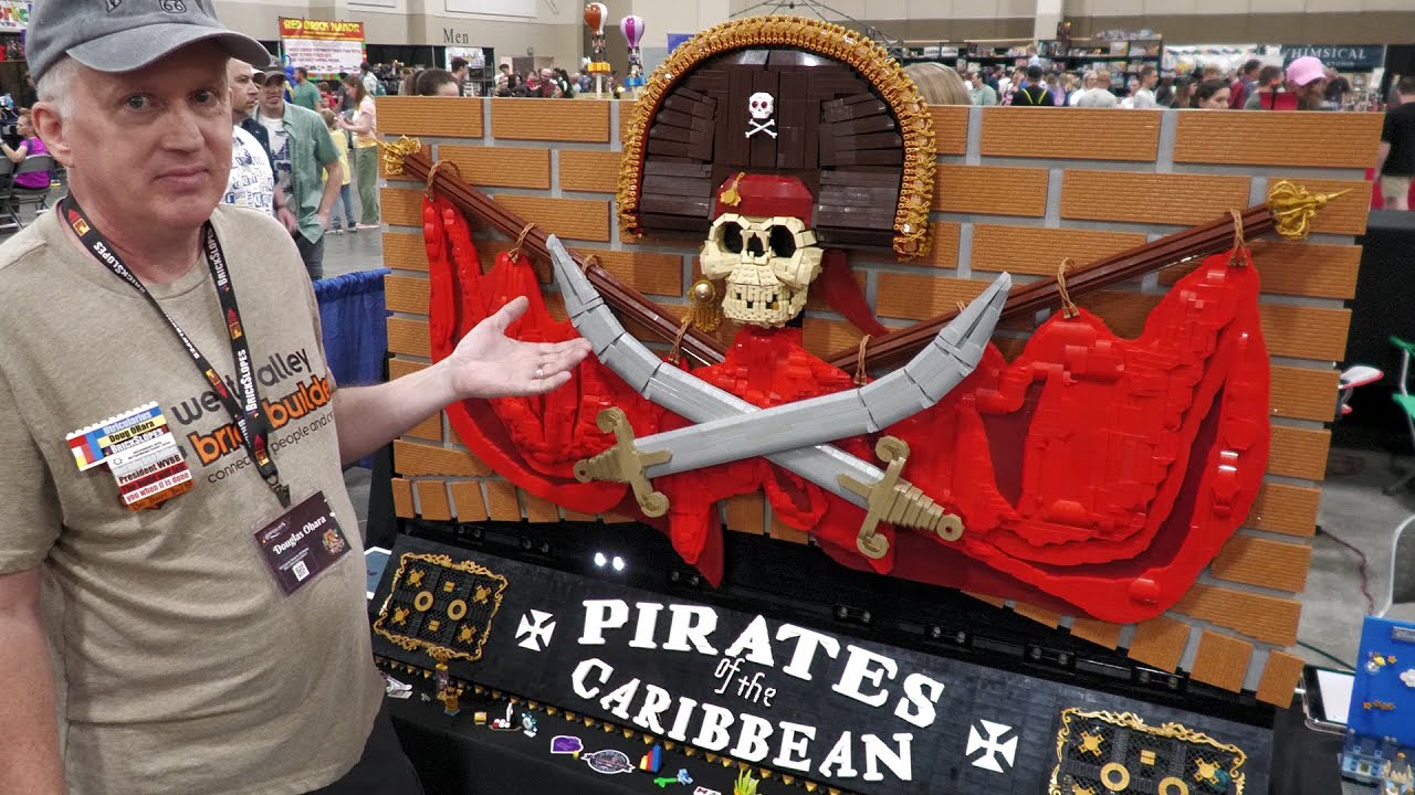 Моторизованный говорящий скелет LEGO Пираты Карибского моря