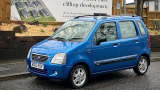 Used 2003 Suzuki Wagon R+ GL S-Limited For Sale Review via Small Cars Direct, New Milton, Hampshire