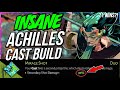 Get easy 32 heat wins with cast build on achilles spear  hades