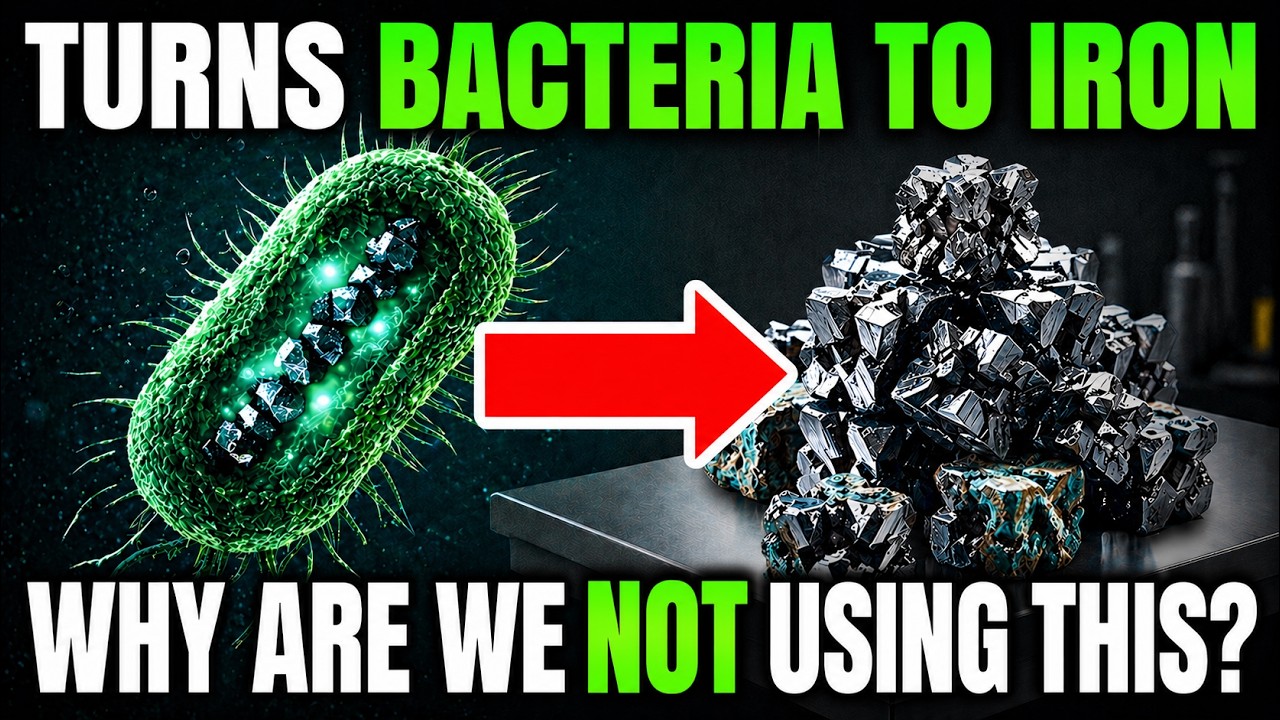 These Bacteria Grow Solid Iron Crystals. No Heat Required. Are We Manufacturing All Wrong?