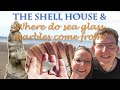 Incredible 1930s Scottish Shell House, Sea glass treasures, mudlarking Victorian Beach Marbles