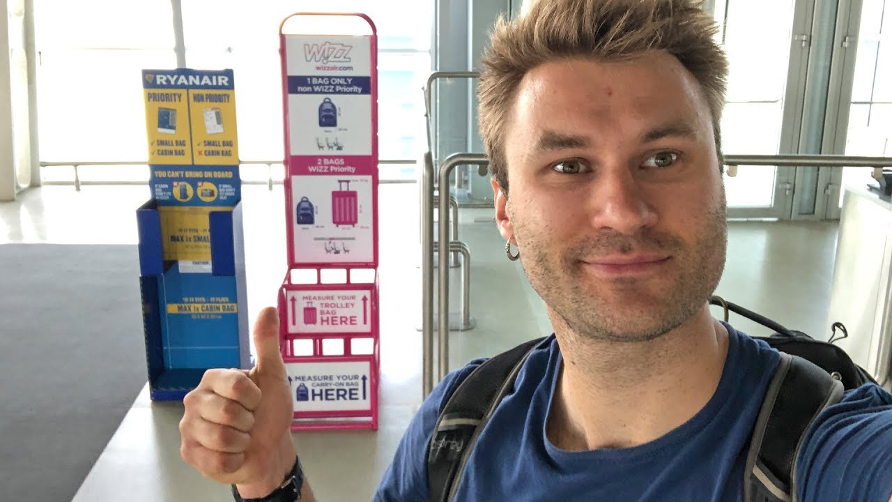 Як провозити речі в літаках Ryanair