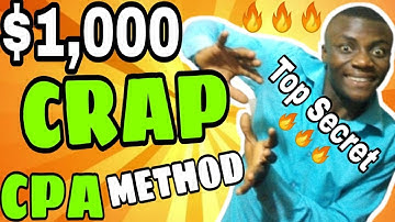 CPA Content Locking Tutorial | $1,000 A Month CRAP CPA Content Locking Method {Free Traffic 2021}