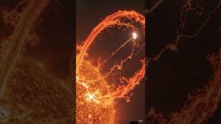 May 17, 2026 Solar Filament Eruption- 200,000-Mile Plasma Loop Snaps! 🔥 #Nasa #Space #Earth #shorts