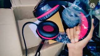 Cosmicbyet H3 Gaming Headphones Unboxing | BGMI FREE FIRE🔥🔥