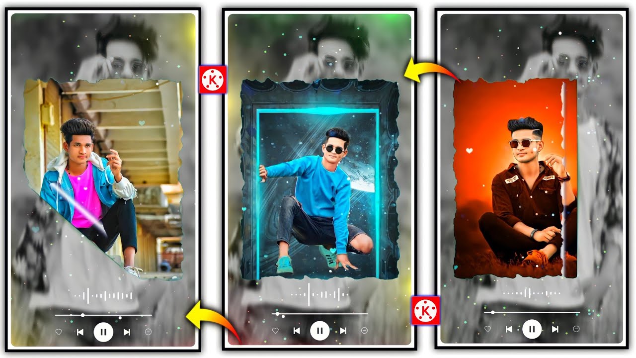 How To Make 3d Photo Roll Status Video Editing Kinemaster 2022 | Kinemaster New Video Editing 2022