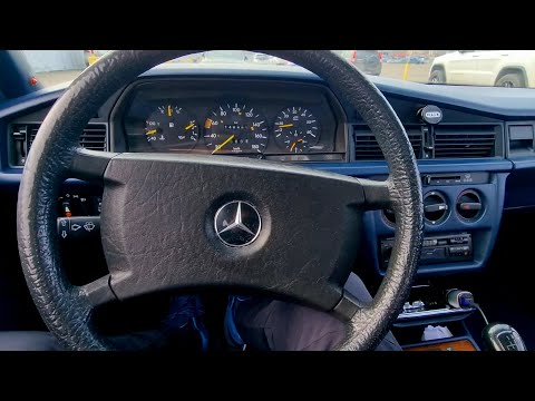 ОРИГИНАЛЬНЫЙ ЖИВОЙ MERCEDES Mercedes-Benz 190 (W201) с удовольствием посмотрю 1988 год.