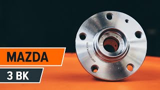 Lær hvordan almindelige reparationer udføres på Mazda 3 bk – PDF instruktioner og videolæringer