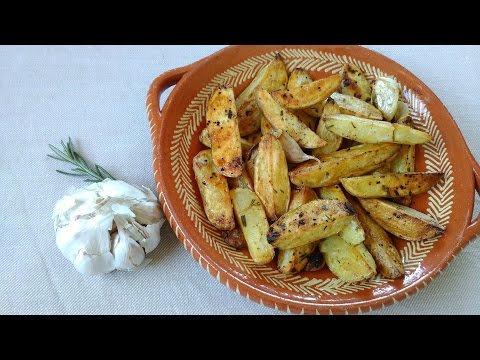 Vídeo: Batatas Caipiras Com Alho E Alecrim