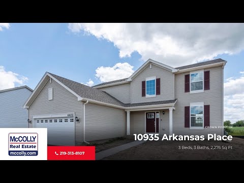 10935 Arkansas Place, Crown Point, IN home video tour