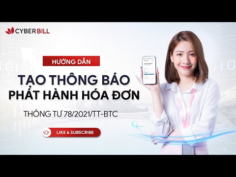 Video Hướng dẫn tạo thông báo phát hành hóa đơn theo thông... - youtube