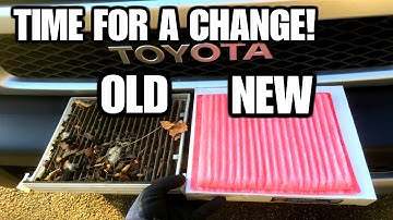 FJ Cruiser CABIN AIR FILTER Change