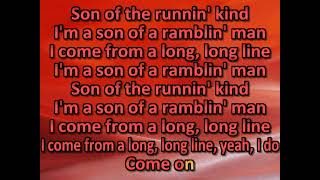 Cody Johnson - Son Of A Ramblin' Man (karaoke)(by request)