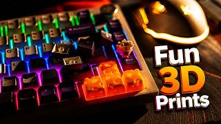 Fun 3D Prints You’ll Actually Want on Your Desk!