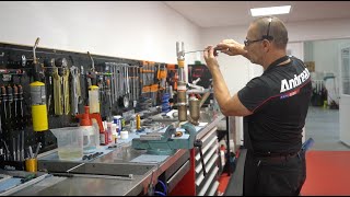 How to Set up Supermoto Suspension with Andreani USA | Project 2 Stroke E2