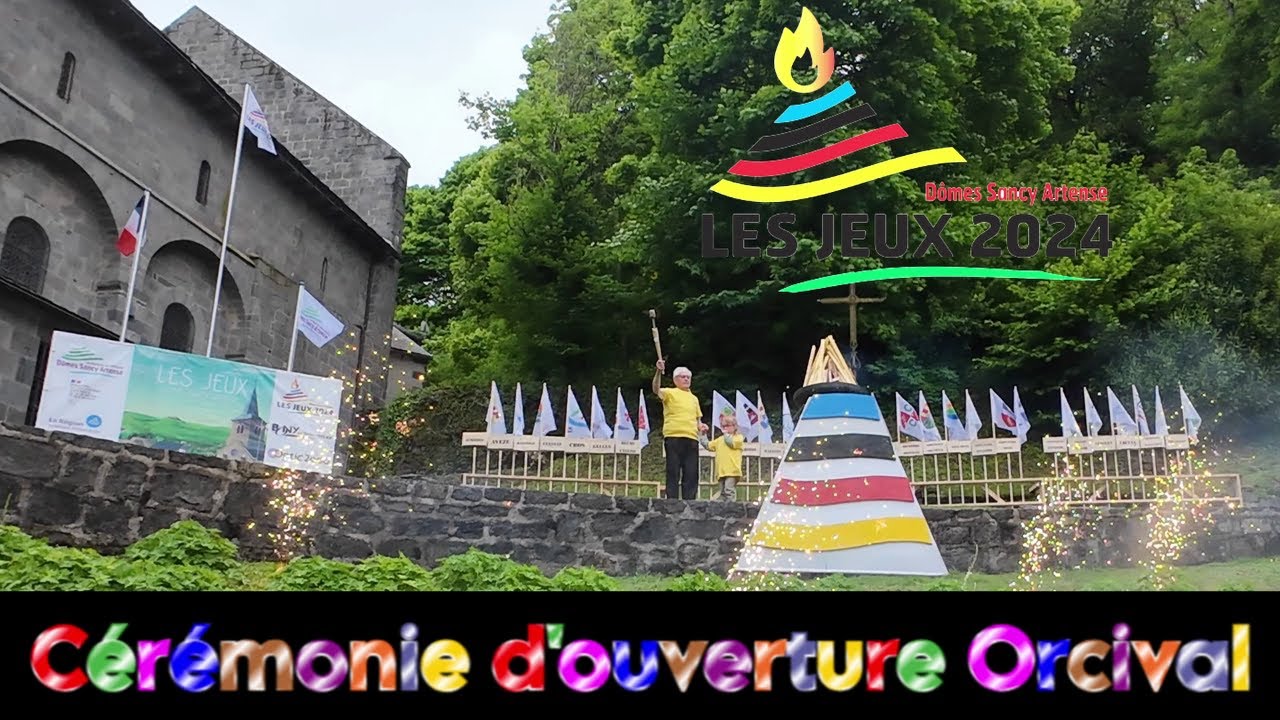 🙏Vive les jeux 2024 Un moment inoubliable pour les habitants des 27 communes de Dômes Sancy Artense