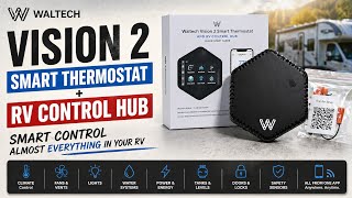 BIG TECH UPGRADE to YOUR RV! Waltech Vision 2.0 Smart AI Thermostat 