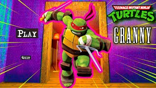 🍕Granny is Ninja Turtles! Funny moments in Granny's house!