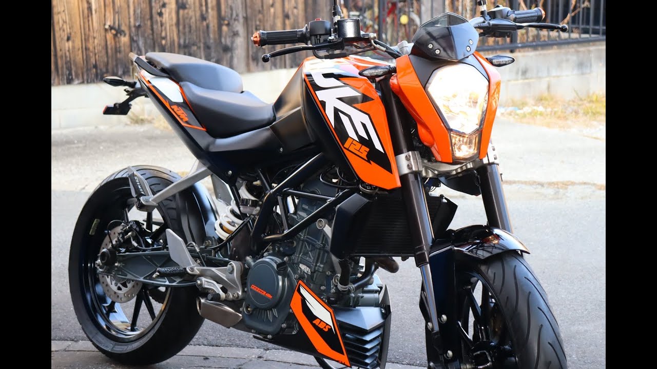 ☆KTM 125 デューク ABS☆メチャ綺麗☆絶好調☆ - YouTube