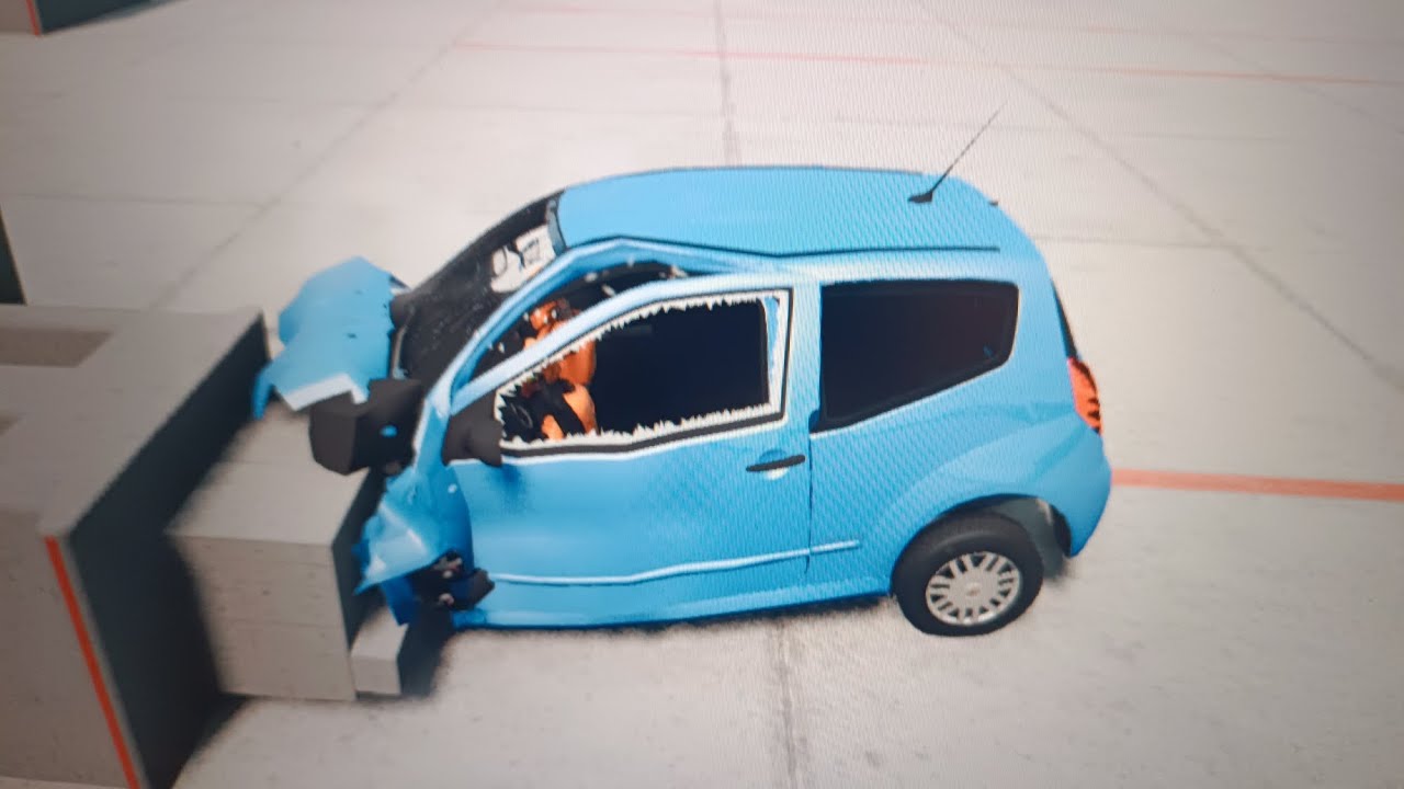 Bitron B2 Crash test - YouTube