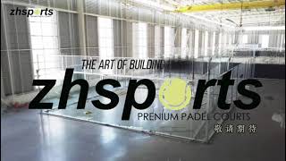 nside the World's Leading Padel Court Factory: From Steel to Game!
