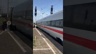ICE 4 verlässt Hamburg Altona