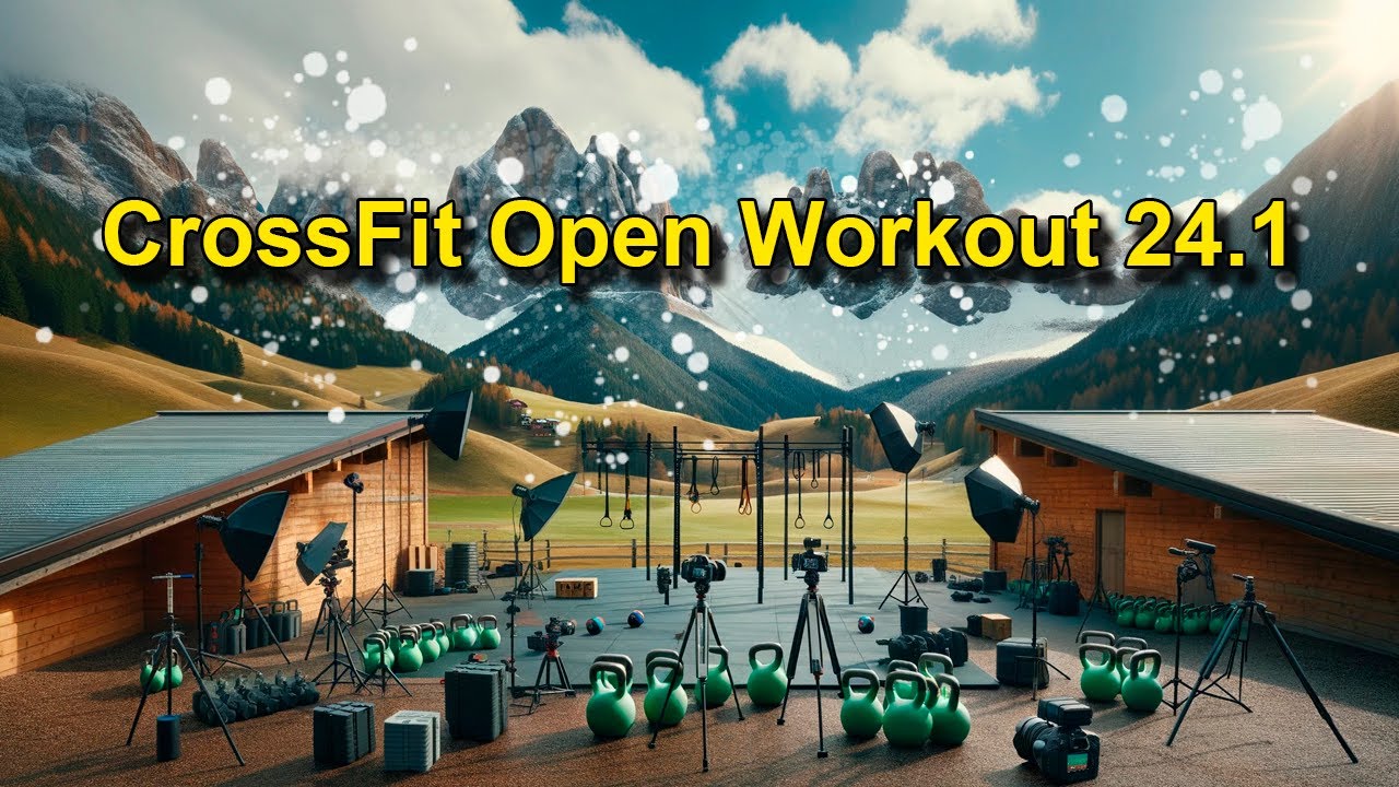 CrossFit Open Workout 24.1 with 24 kg KETTLEBELL. Amazing workout under the rain