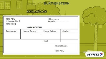 BUKTI TRANSAKSI AKUNTANSI