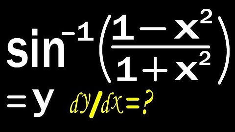 Question 12 Exercise 5.3 Class 12 Derivatives of Inverse Trigonometric Function An Important Problem