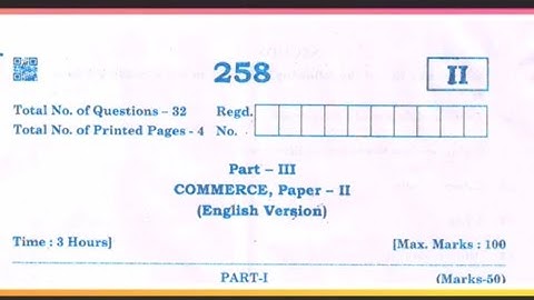 Ap Inter 2nd year 2024-25 half yearly 😍 Commerce Question Paper💯 || Ap Inter 2nd year chemistry 2024
