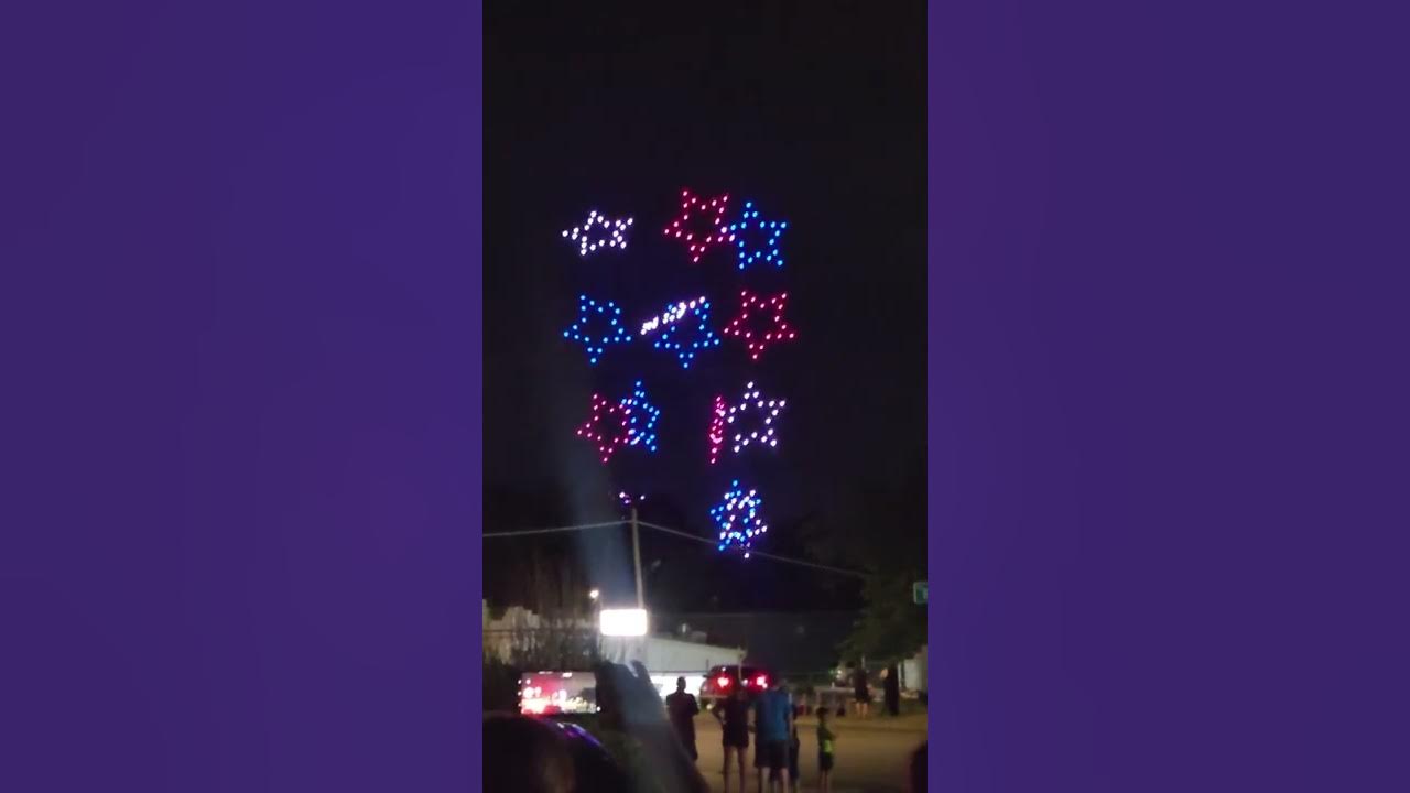 2022 Drone Show in Sapulpa Oklahoma part 2 YouTube