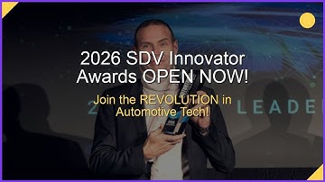 Nominate Now: 2023 MotorTrend SDV Innovator Awards!
