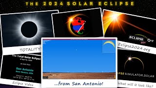 the total solar eclipse of april 8, 2024 from san antonio, nm