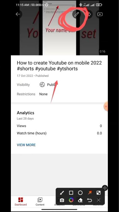 How to change YouTube vedio unlisted to public || #shorts #youtube #unlisted #public