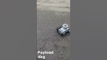 #Payload test with the small #tracked #robot