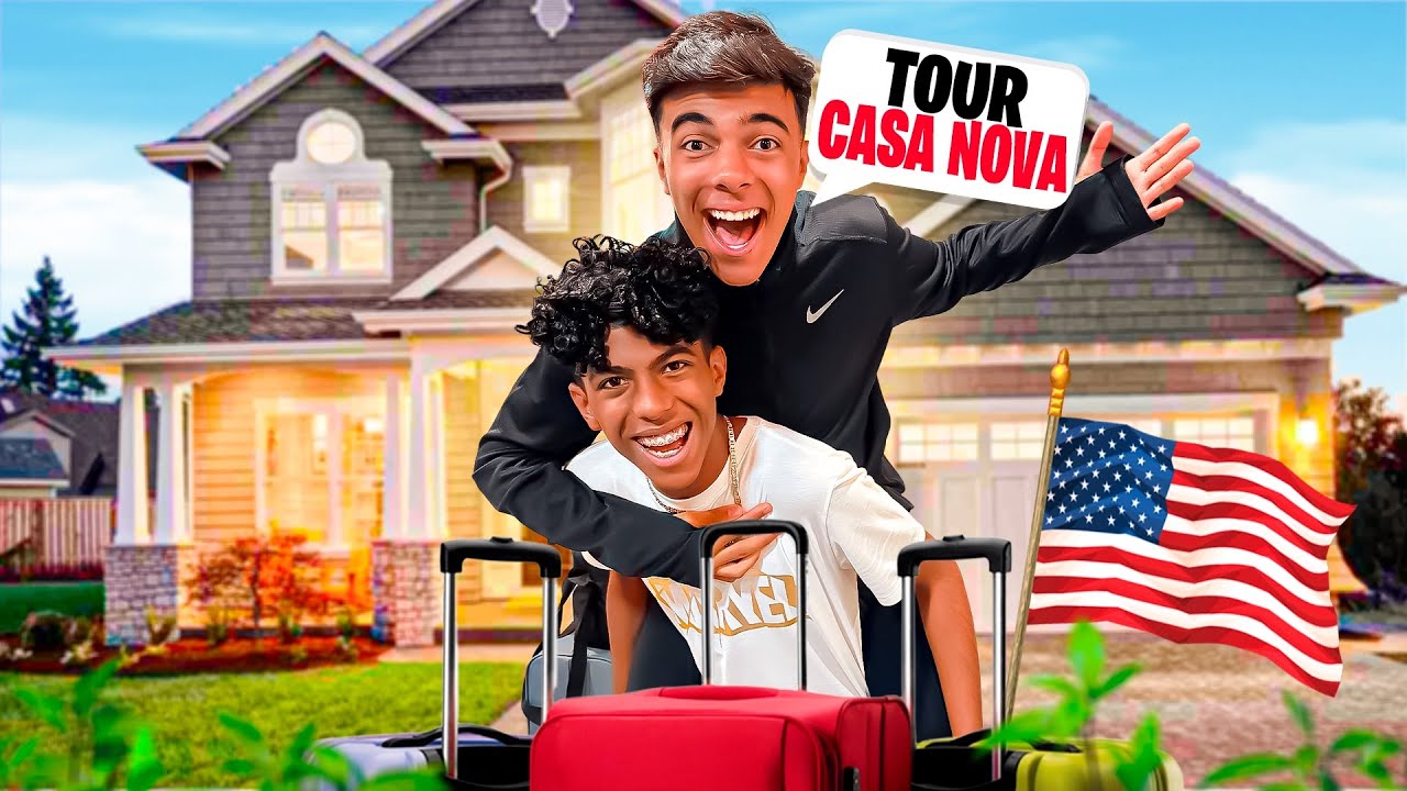 TOUR PELA CASA EM ORLANDO E OLHA O QUE ACONTECEU 😬😨 *mostrei tudo