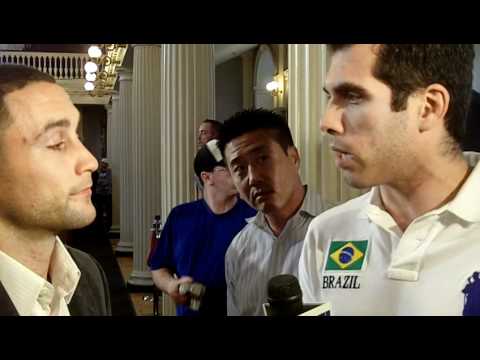 UFC 118 Keith Florian Interviews the Champ Frankie...