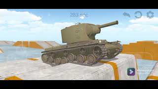 KV 2 Track Durability Test [Tank Physics Mobile]