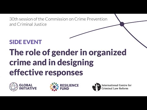 The role of gender in organized crime and in designing effective responses