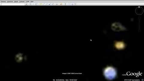 UFO Phenomena - Giant Alien Starships found on Google Sky & SKY-MAP-org