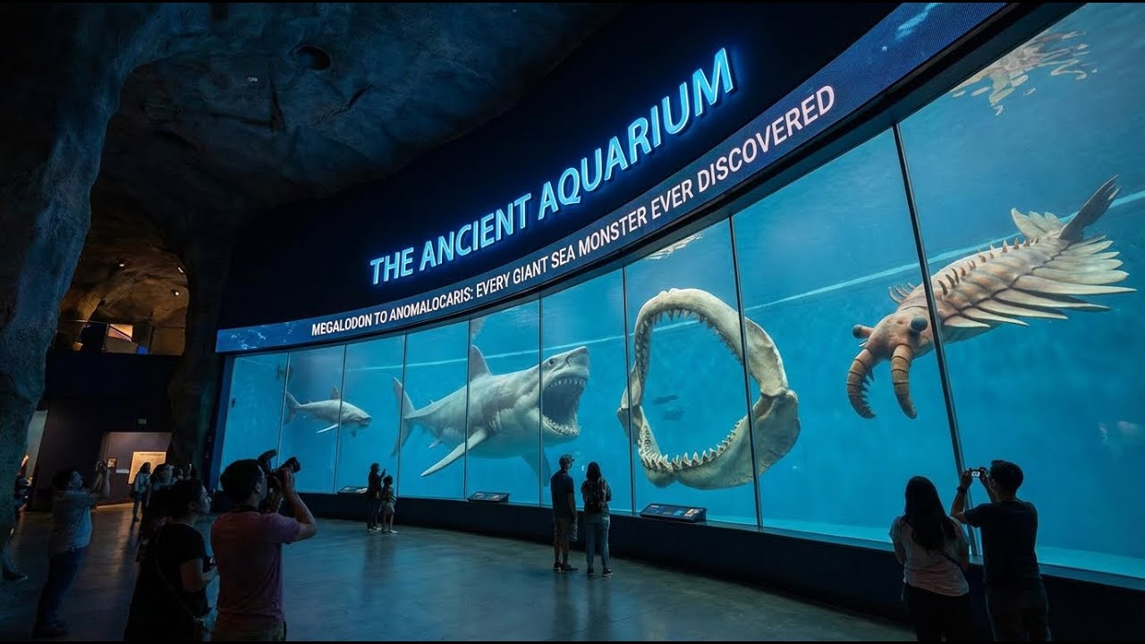 The Ancient Aquarium (4K) Megalodon to Anomalocaris l Every Giant Sea Monster Ever Discovered