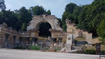 Artificial Roman Ruins|The Ruin of Carthage,Vienna Austria