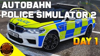 Autobahn Police Simulator 2 - Part 1 (First Day on the Job)