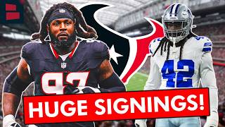 The Texans Just Made 2 MASSIVE SIGNINGS To Bolster This Defense