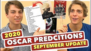 2020 Oscar Predictions (Major Categories) | September 2019