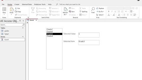populate List Box from 2 tables using inner join and get selected value and Item in MS Access VBA